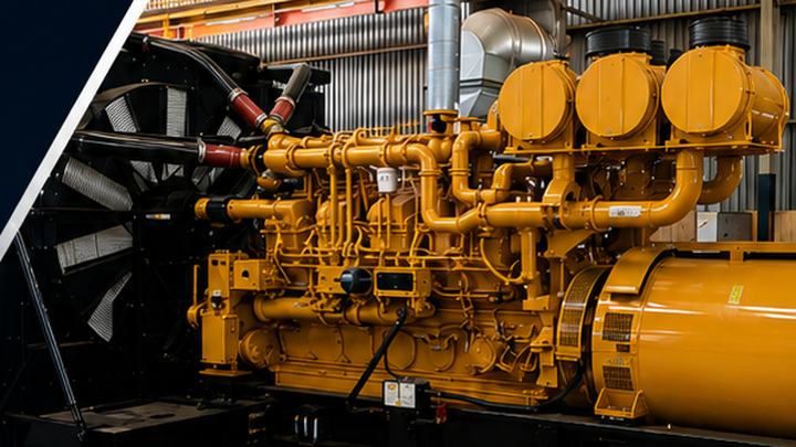 Caterpillar 3516E diesel generator
