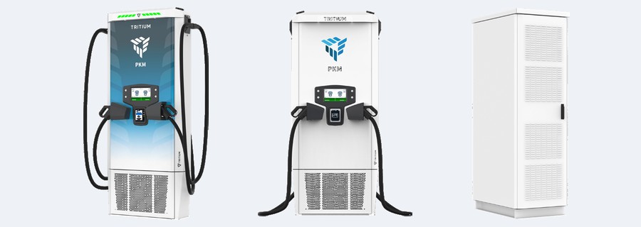 Tritium PKM150 150kW DC fast chargers and rectifier — brand new surplus